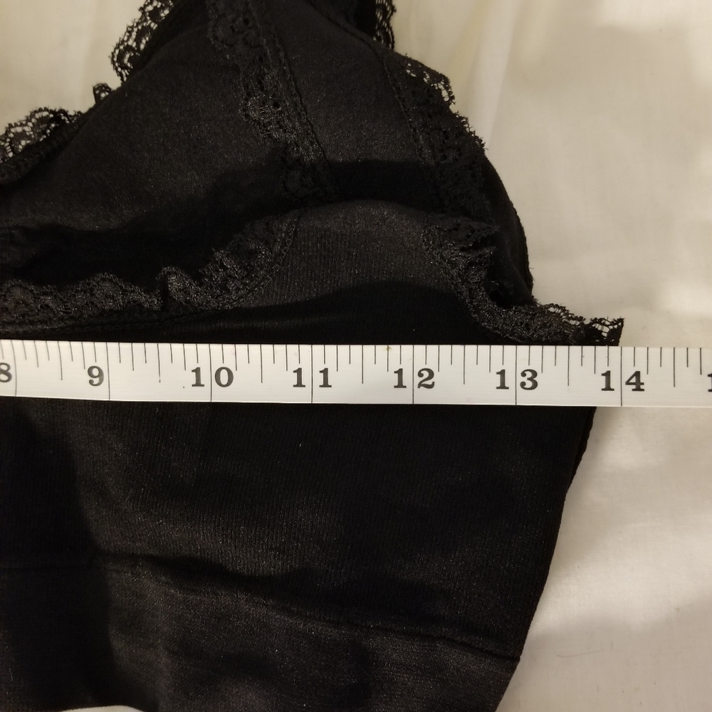 BNWT LOUNGE BRA! REMOVABLE PADDING! BLACK SM/MED - Picture 9 of 9